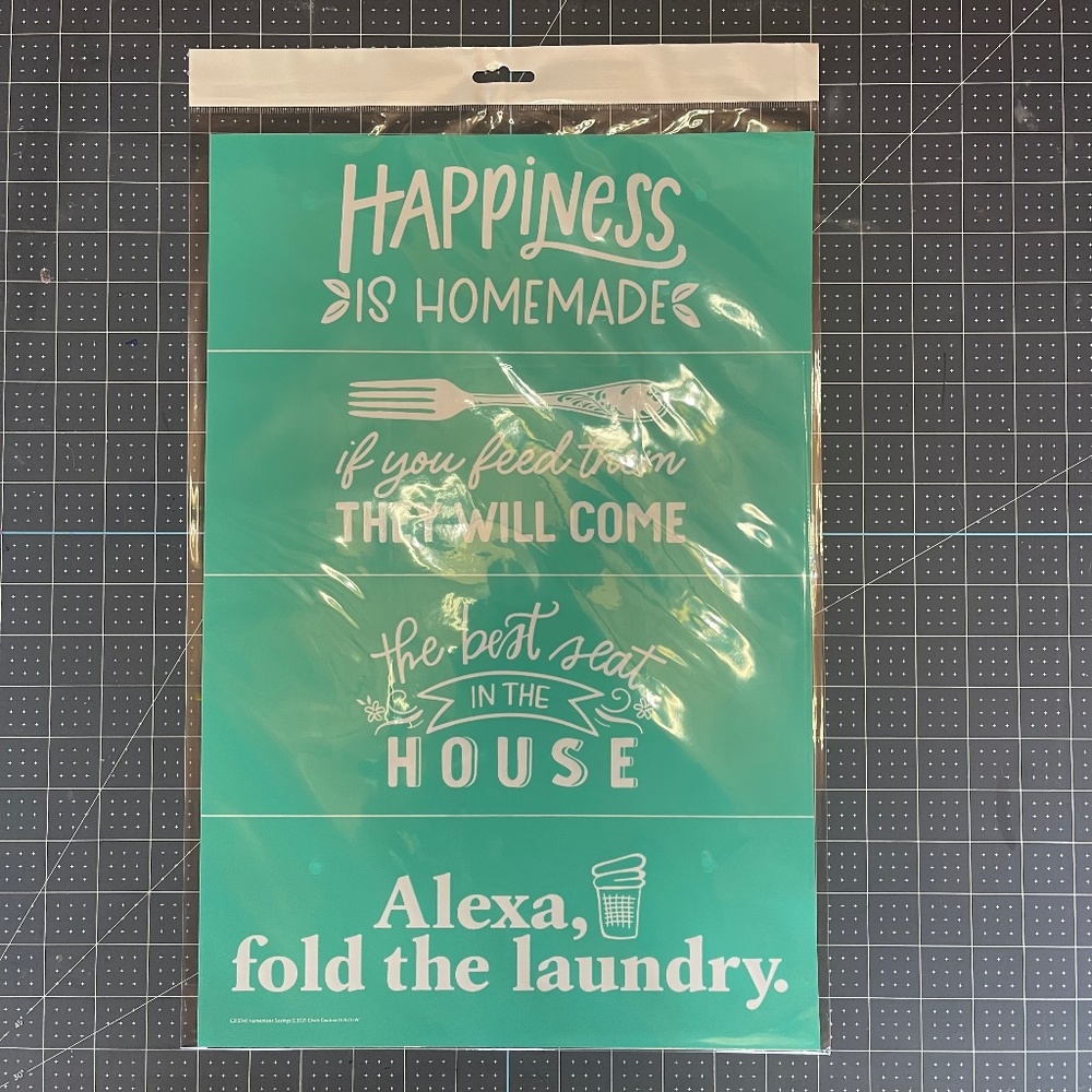 NEW Chalk Couture C Size Transfer - Homemade Sayings - C2131141